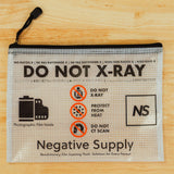 "Do Not X-Ray" Film Storage Bag