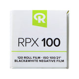 RPX 100 Medium Speed B&W Negative Film, 120